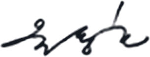 Signature of Dr. Jongho Ock
